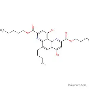 1,7-Phenanthroline-2,8-dicarboxylic acid, 6-butyl-4,10-dihydroxy-,
8-pentyl 2-propyl ester