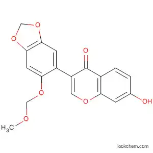 4H-1-Benzopyran-4-one,
7-hydroxy-3-[6-(methoxymethoxy)-1,3-benzodioxol-5-yl]-
