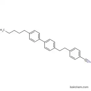 Molecular Structure of 61676-20-8 (Benzonitrile, 4-[2-(4'-pentyl[1,1'-biphenyl]-4-yl)ethyl]-)