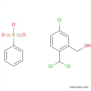 Molecular Structure of 61693-86-5 (Benzenemethanol, 4-chloro-a-(dichloromethyl)-, benzenesulfonate)