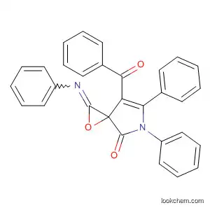 1-Oxa-5-azaspiro[2.4]hept-6-en-4-one,
7-benzoyl-5,6-diphenyl-2-(phenylimino)-