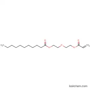 Molecular Structure of 61708-50-7 (Undecanoic acid, 2-[2-[(1-oxo-2-propenyl)oxy]ethoxy]ethyl ester)