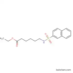 Molecular Structure of 61714-34-9 (Hexanoic acid, 6-[(2-naphthalenylsulfonyl)amino]-, ethyl ester)