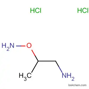 Molecular Structure of 61718-37-4 (1-Propanamine, 2-(aminooxy)-, dihydrochloride)