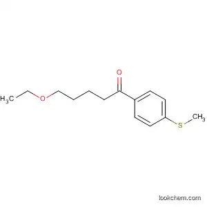 Molecular Structure of 61718-56-7 (1-Pentanone, 5-ethoxy-1-[4-(methylthio)phenyl]-)