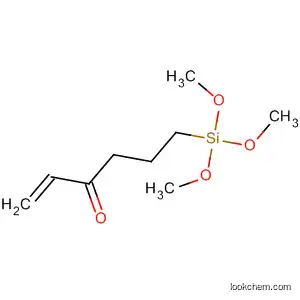 Molecular Structure of 61737-71-1 (1-Hexen-3-one, 6-(trimethoxysilyl)-)