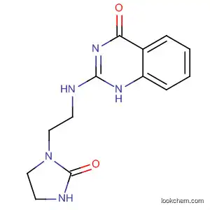 Molecular Structure of 61741-43-3 (4(1H)-Quinazolinone, 2-[[2-(2-oxo-1-imidazolidinyl)ethyl]amino]-)