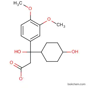Cyclohexanemethanol, 1-(3,4-dimethoxyphenyl)-4-hydroxy-, a-acetate,
trans-