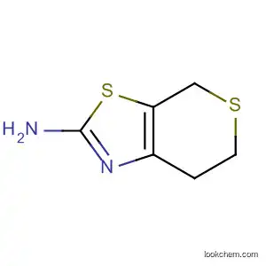 Molecular Structure of 61764-33-8 (4H-Thiopyrano[4,3-d]thiazol-2-amine, 6,7-dihydro-)