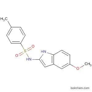 Benzenesulfonamide, N-(5-methoxy-1H-indol-2-yl)-4-methyl-