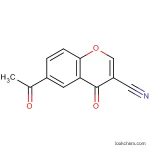 4H-1-Benzopyran-3-carbonitrile, 6-acetyl-4-oxo-