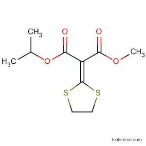 Propanedioic acid, 1,3-dithiolan-2-ylidene-, methyl 1-methylethyl ester