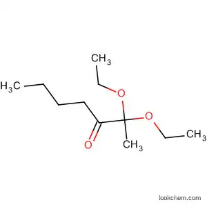 3-Heptanone, 2,2-diethoxy-