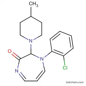 3H-Pyrido[2,3-e]-1,4-diazepin-3-one,
1-(2-chlorophenyl)-1,2,4,5-tetrahydro-4-methyl-