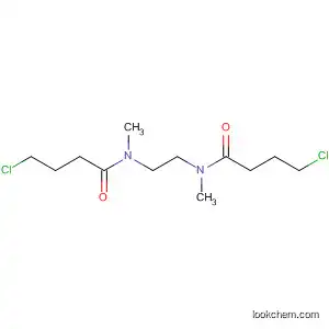 Molecular Structure of 61797-29-3 (Butanamide, N,N'-1,2-ethanediylbis[4-chloro-N-methyl-)