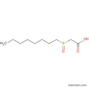Molecular Structure of 61797-97-5 (Acetic acid, (octylsulfinyl)-)