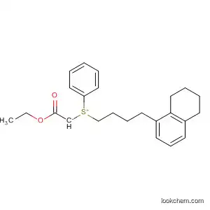 Sulfonium, phenyl[4-(5,6,7,8-tetrahydro-1-naphthalenyl)butyl]-,
2-ethoxy-2-oxoethylide