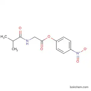 Glycine, N-(2-methyl-1-oxopropyl)-, 4-nitrophenyl ester