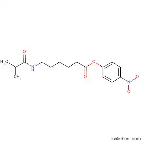 Molecular Structure of 61852-62-8 (Hexanoic acid, 6-[(2-methyl-1-oxopropyl)amino]-, 4-nitrophenyl ester)