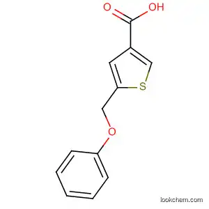 Molecular Structure of 61854-99-7 (3-Thiophenecarboxylic acid, 5-(phenoxymethyl)-)