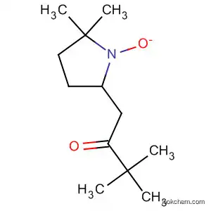 Molecular Structure of 61856-63-1 (2-Butanone,
1-(3,4-dihydro-2,2-dimethyl-1-oxido-2H-pyrrol-5-yl)-3,3-dimethyl-)