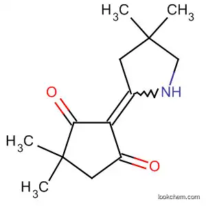 Molecular Structure of 61856-65-3 (1,3-Cyclopentanedione,
2-(4,4-dimethyl-2-pyrrolidinylidene)-4,4-dimethyl-)