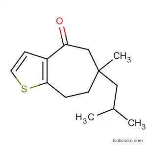 4H-Cyclohepta[b]thiophen-4-one,
5,6,7,8-tetrahydro-6-methyl-6-(2-methylpropyl)-