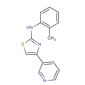 N-(2-methylphenyl)-4-(3-pyridinyl)-2-Thiazolamine