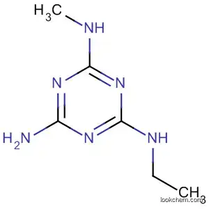 Molecular Structure of 61912-37-6 (1,3,5-Triazine-2,4,6-triamine, N-ethyl-N'-methyl-)