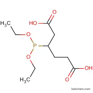 Molecular Structure of 61921-65-1 (Hexanedioic acid, 3-(diethoxyphosphinyl)-)