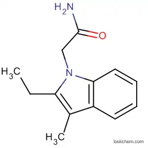 Molecular Structure of 61921-83-3 (1H-Indole-1-acetamide, 2-ethyl-3-methyl-)