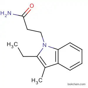 Molecular Structure of 61921-86-6 (1H-Indole-1-propanamide, 2-ethyl-3-methyl-)