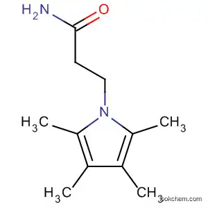 Molecular Structure of 61921-93-5 (1H-Pyrrole-1-propanamide, 2,3,4,5-tetramethyl-)