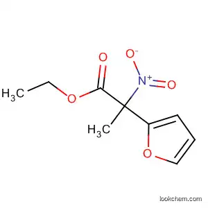 2-Furanpropanoic acid, a-nitro-, ethyl ester