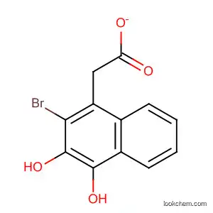 Molecular Structure of 61978-28-7 (1,2-Naphthalenediol, 3-bromo-, monoacetate)