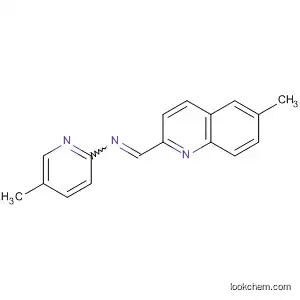 2-Pyridinamine, 5-methyl-N-[(6-methyl-2-quinolinyl)methylene]-