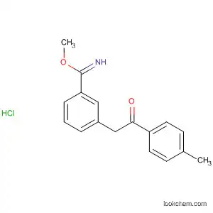 Benzenecarboximidic acid, 3-[2-(4-methylphenyl)-2-oxoethyl]-, methyl
ester, hydrochloride