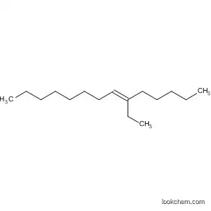 Molecular Structure of 62060-13-3 (6-Tetradecene, 6-ethyl-, (E)-)