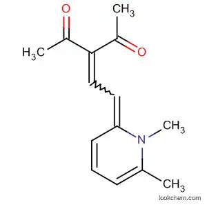 Molecular Structure of 62062-34-4 (2,4-Pentanedione, 3-[(1,6-dimethyl-2(1H)-pyridinylidene)ethylidene]-)