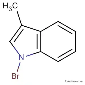 Molecular Structure of 62070-53-5 (1H-Indole, 1-bromo-3-methyl-)