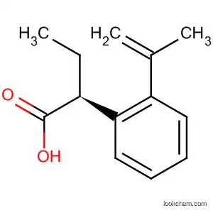 Molecular Structure of 62093-38-3 (Benzenebutanoic acid, a-(1-methylethenyl)-, (S)-)