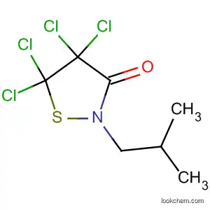 Molecular Structure of 62094-58-0 (3-Isothiazolidinone, 4,4,5,5-tetrachloro-2-(2-methylpropyl)-)