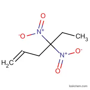 Molecular Structure of 62116-09-0 (1-Hexene, 4,4-dinitro-)