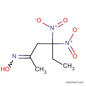 Molecular Structure of 62116-10-3 (2-Hexanone, 4,4-dinitro-, oxime)