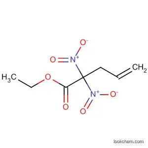 Molecular Structure of 62116-14-7 (4-Pentenoic acid, 2,2-dinitro-, ethyl ester)