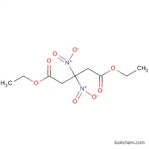 Molecular Structure of 62116-19-2 (Pentanedioic acid, 3,3-dinitro-, diethyl ester)