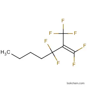 Molecular Structure of 62116-43-2 (1-Heptene, 1,1,3,3-tetrafluoro-2-(trifluoromethyl)-)