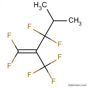 Molecular Structure of 62116-44-3 (1-Pentene, 1,1,3,3-tetrafluoro-4-methyl-2-(trifluoromethyl)-)