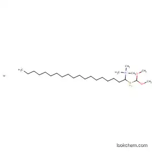 Molecular Structure of 62117-46-8 (1-Nonadecanaminium, 1-(dimethoxymethylsilyl)-N,N,N-trimethyl-,
bromide)