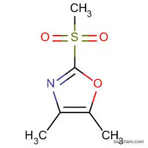 Molecular Structure of 62124-63-4 (Oxazole, 4,5-dimethyl-2-(methylsulfonyl)-)